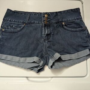 Loadwish Size 11/12 Stylish Blue Denim Women's Shorts